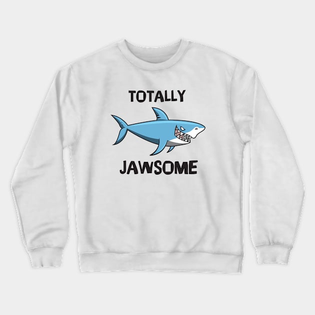 Totally Jawsome - Marine Biology Crewneck Sweatshirt by D3Apparels